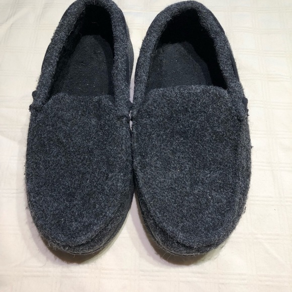 Men’s Wool Slippers, Shoes, Rugged Sole. Size 7-8 - Picture 3 of 4